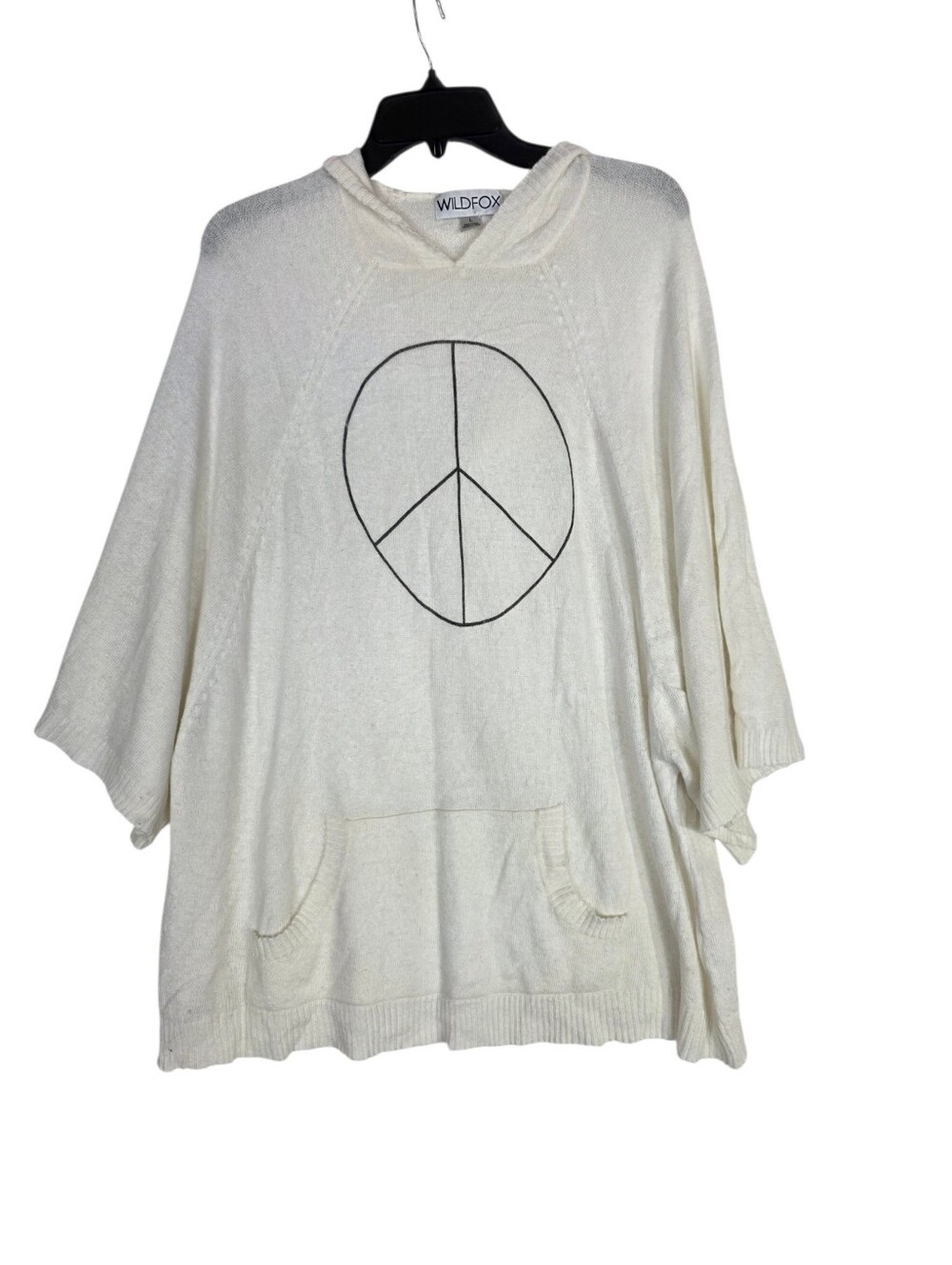 Wildfox Knit oversized hoodie
